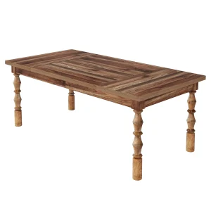 Tribesigns 62” Wood Patio Table